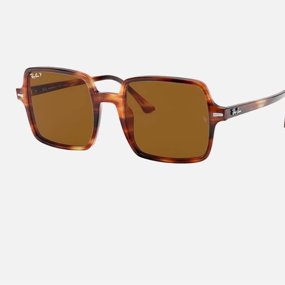 Like New-Mint condition Ray-ban 1973 Oversized Square shape tortoise sunglasses!